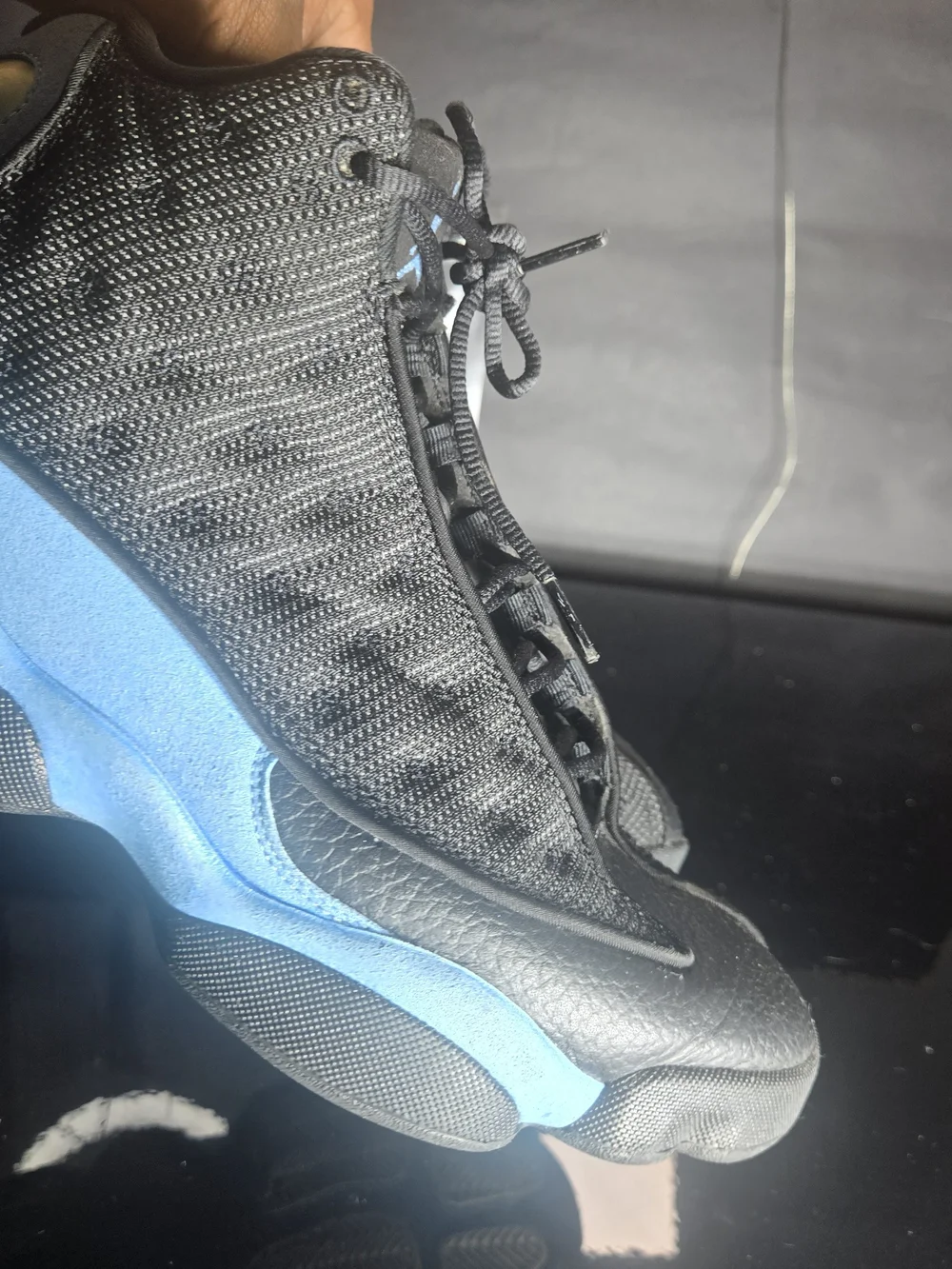 Jordan Air Jordan 13 Retro Shoes Mens Size 10 Black Blue Basketball 310004-230